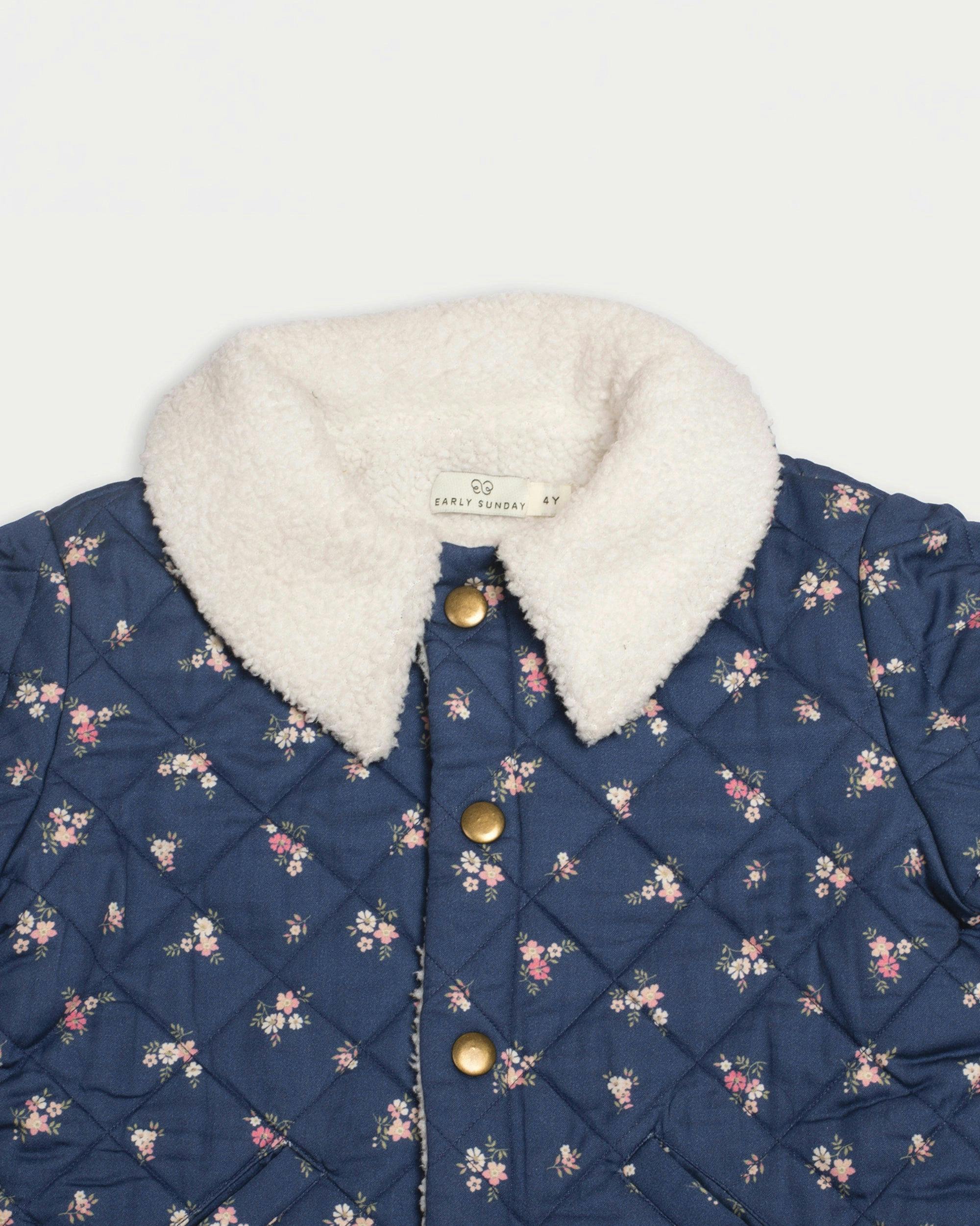 Esmée Jacket - Ditsy Bouquet Navy