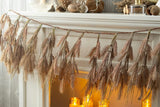 Amber Waves of Grain Autumn Wheat Fall Harvest Hanging Railing or Mantel Garland