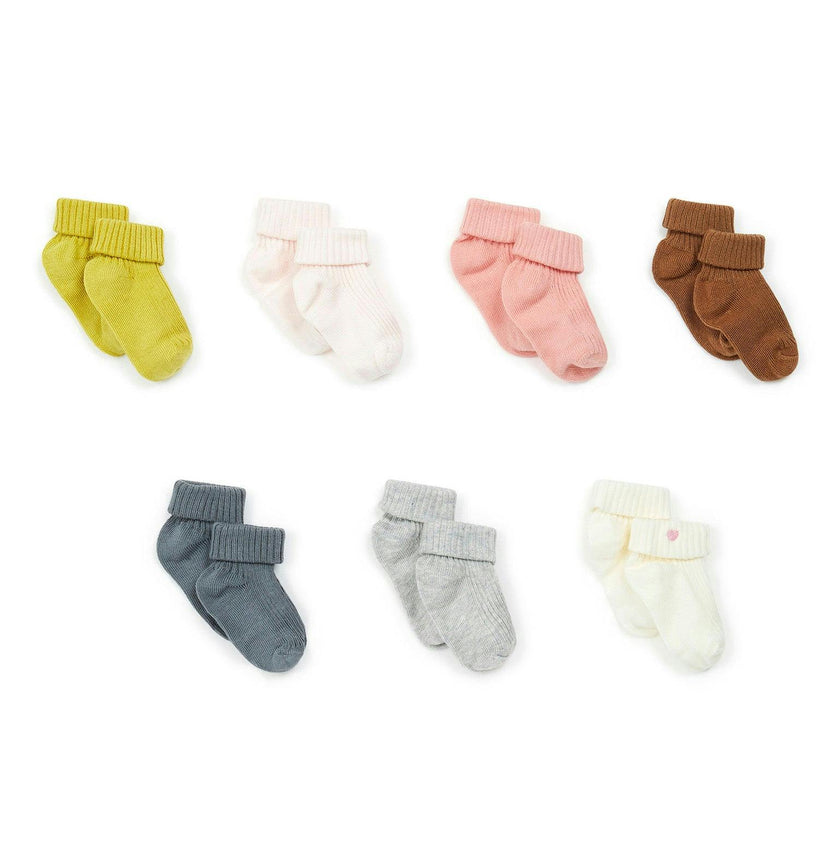 Days of the Week Baby Socks - Warm