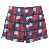 Baby Boys Swim Trunk - Navy Flag