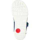 Oruga Sandals, Dark & Light Blue