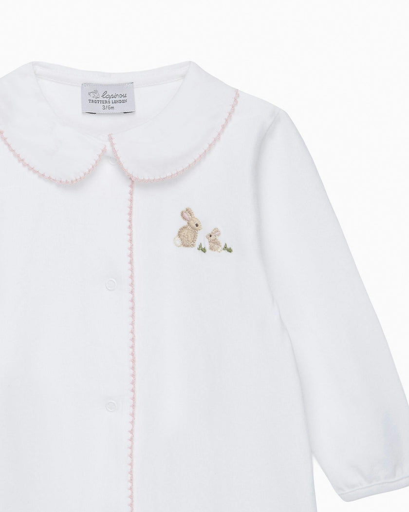 Baby Bunny Embroidered Onesie
