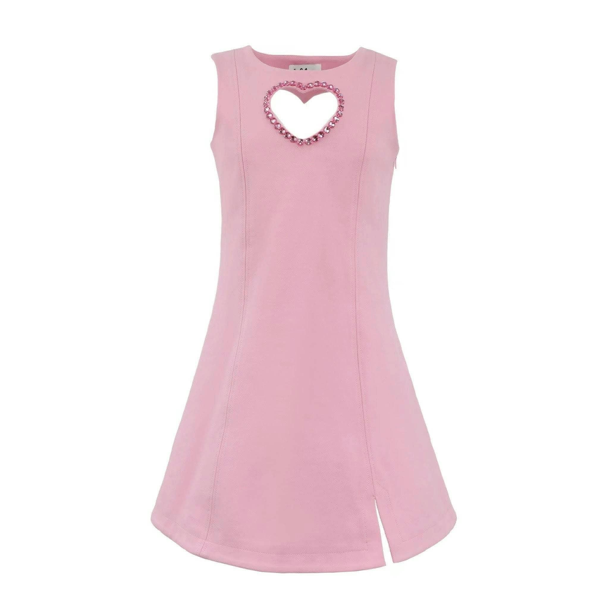 Women's Crystal Heart Dress