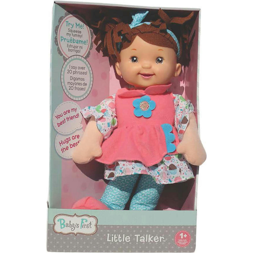 Baby's First 14" Soft Body Bi-Lingual Little Talker