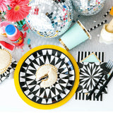 Kaleidoscope  Dessert Plates