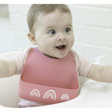 Chasing Rainbows Little Bites Narrow Bib
