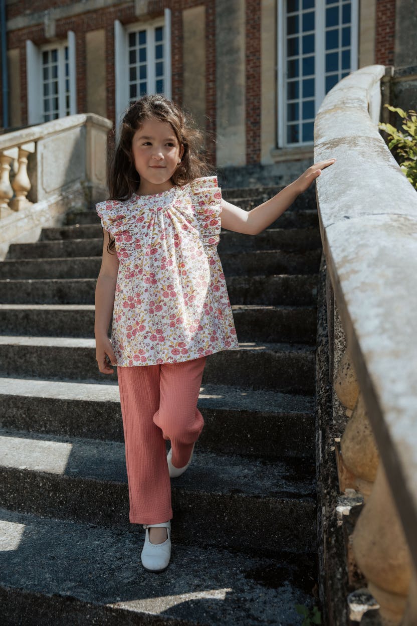 Blouse fille Saga