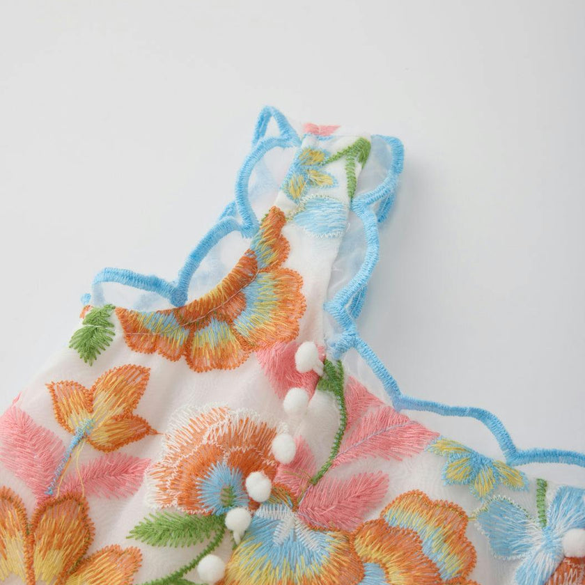 Bianca Embroidered Mini Dress (Baby)