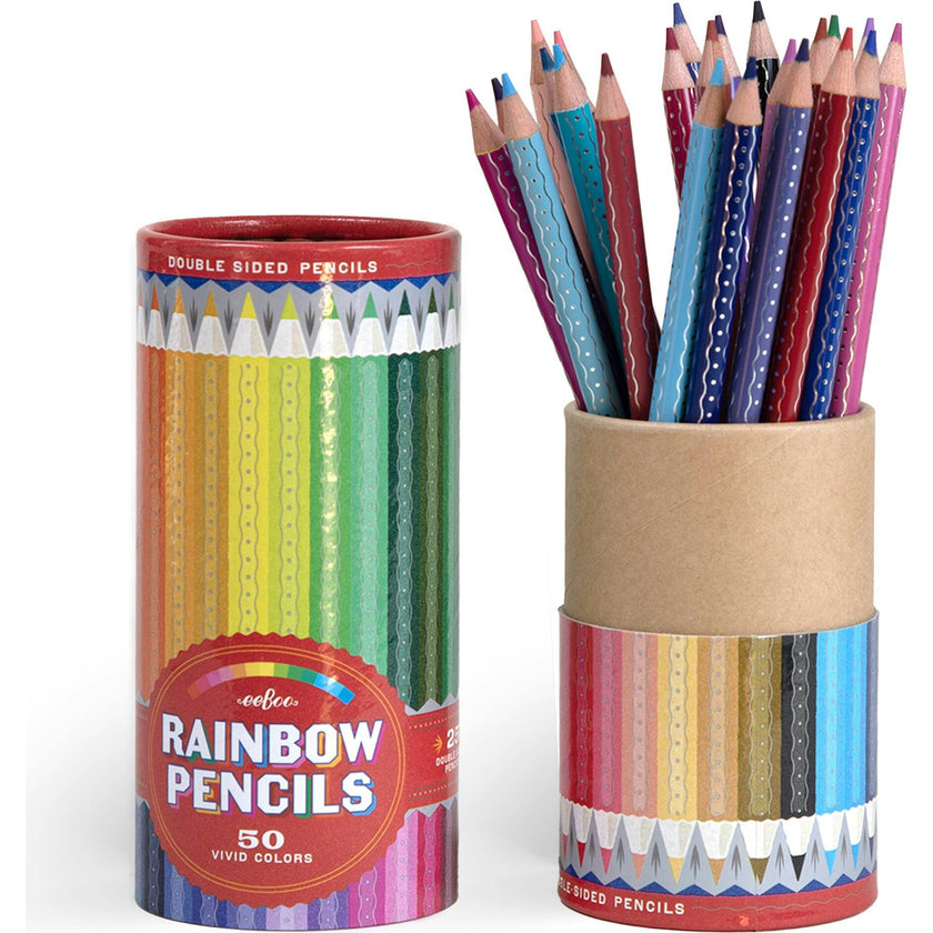 Double-Sided Colored Pencils: Rainbow - 25pc
