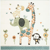Carousel Kids Bindi Rug, White