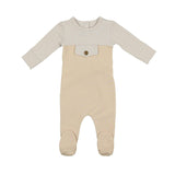 Snap Pocket Long Sleeve Footie