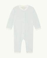Dalton Stripe Romper 2 Piece Set - Blue
