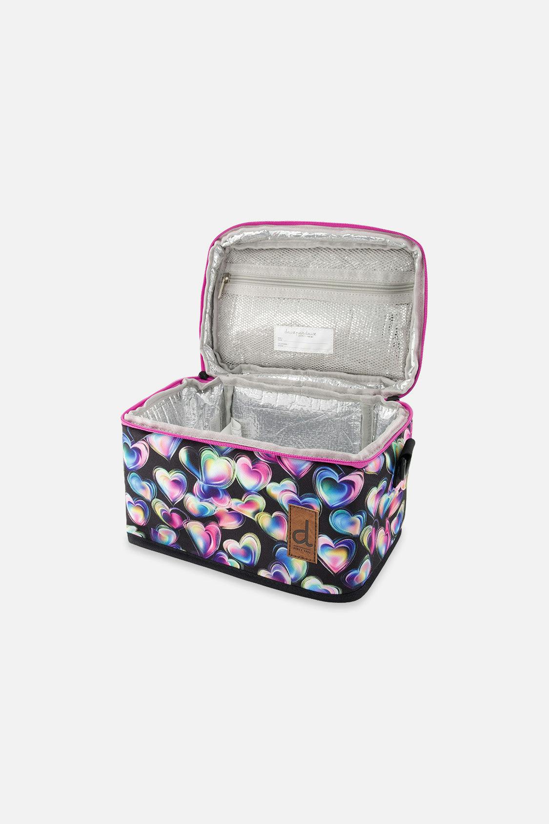 Little Girl Hearts Charming Functional Spacious Lunch Box