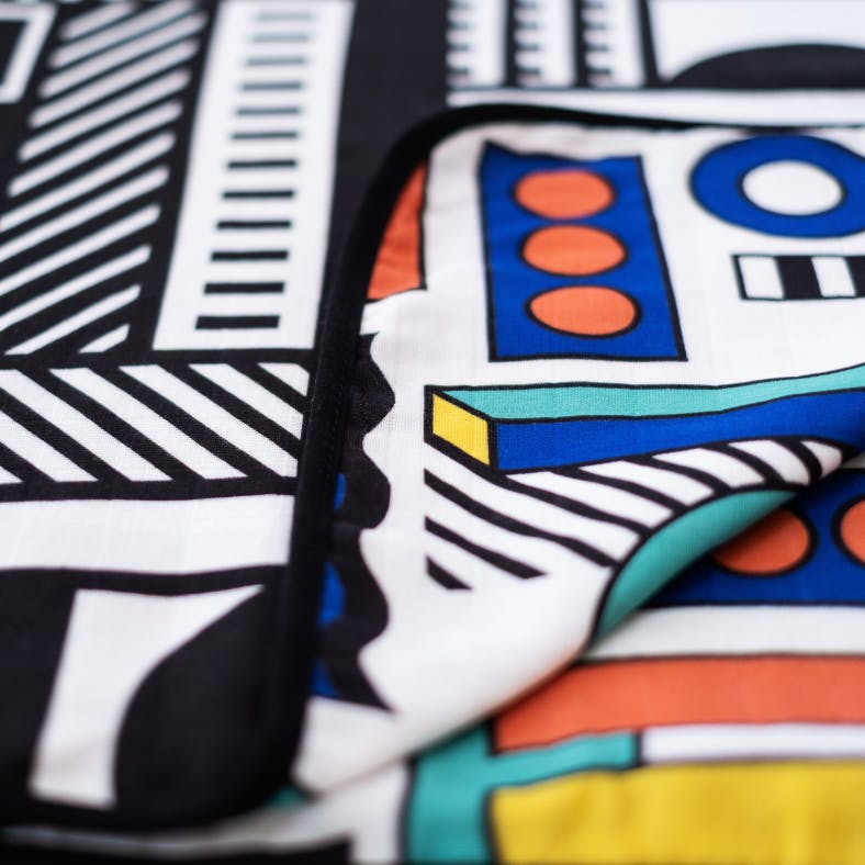 Etta Loves x Walala Studio Reversible Muslin Blanket