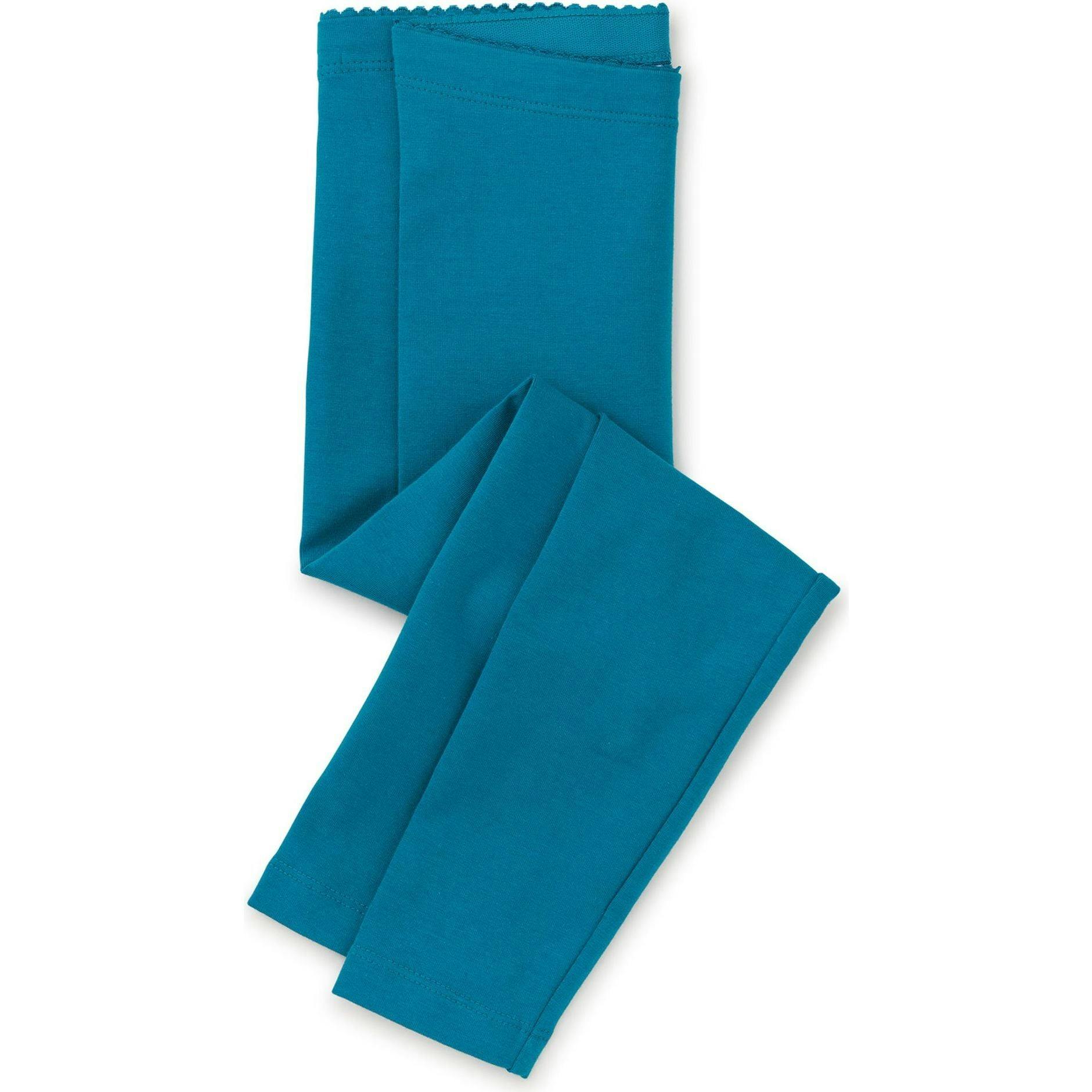 Solid Super-Soft Leggings, Blue