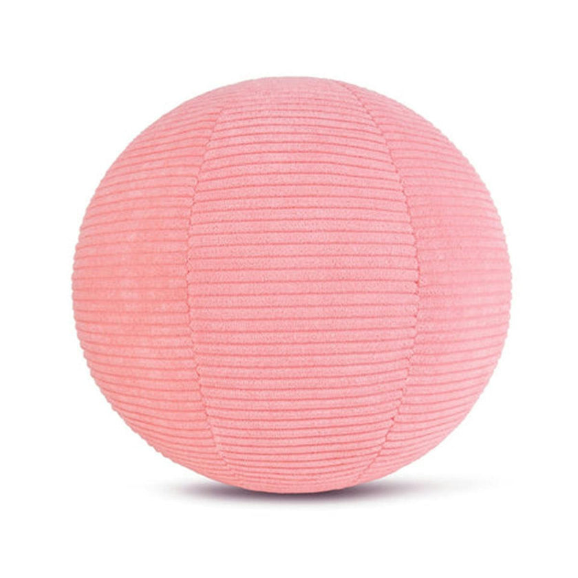 Plush Smiley Corduroy Bubblegum Pink 9"