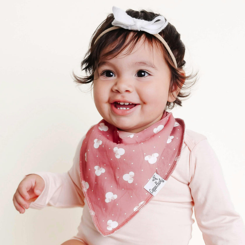 4 Pack Baby Bandana Bibs - Minnie Mouse