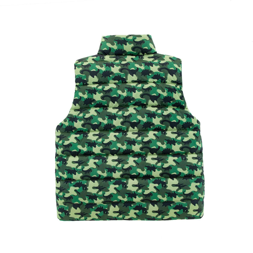 Casey Reversible Down Vest, Green