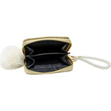 Sparkle Pearl Strap Wallet