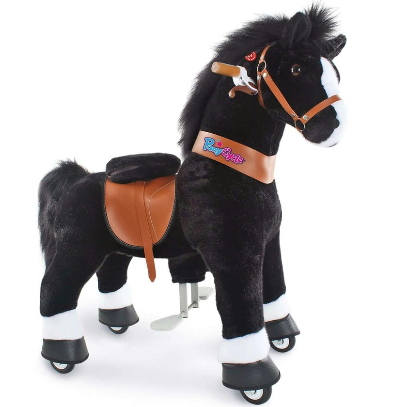 Model U® Horse Ride-On Toy Age 4–7 – Black