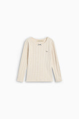 TNS Logo Tee Whisper White Melange