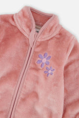 Plush Jacket Dusty Pink