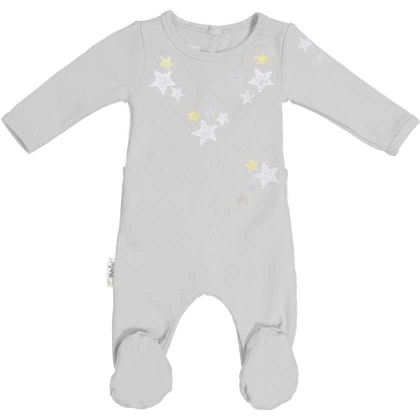 Embroidered Star Footie