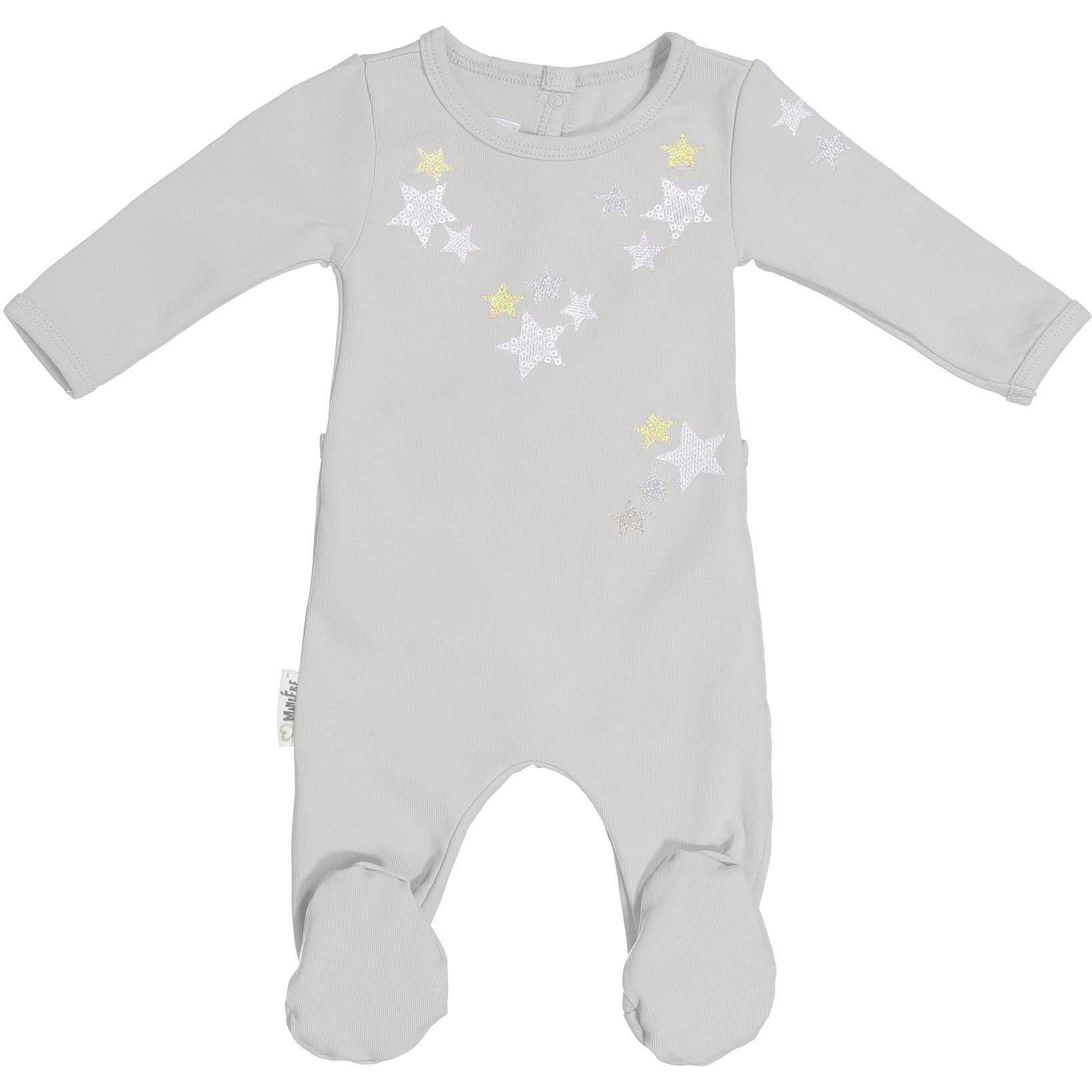 Embroidered Star Footie