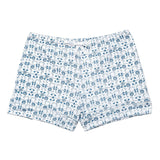 Hydrangeas Women’s Button Front Short Pajama Set