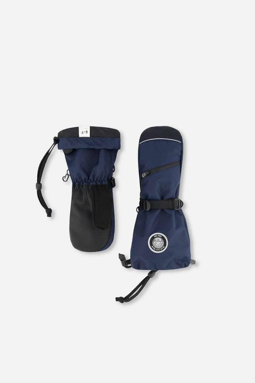 Winter Mittens Teknik Navy Blue