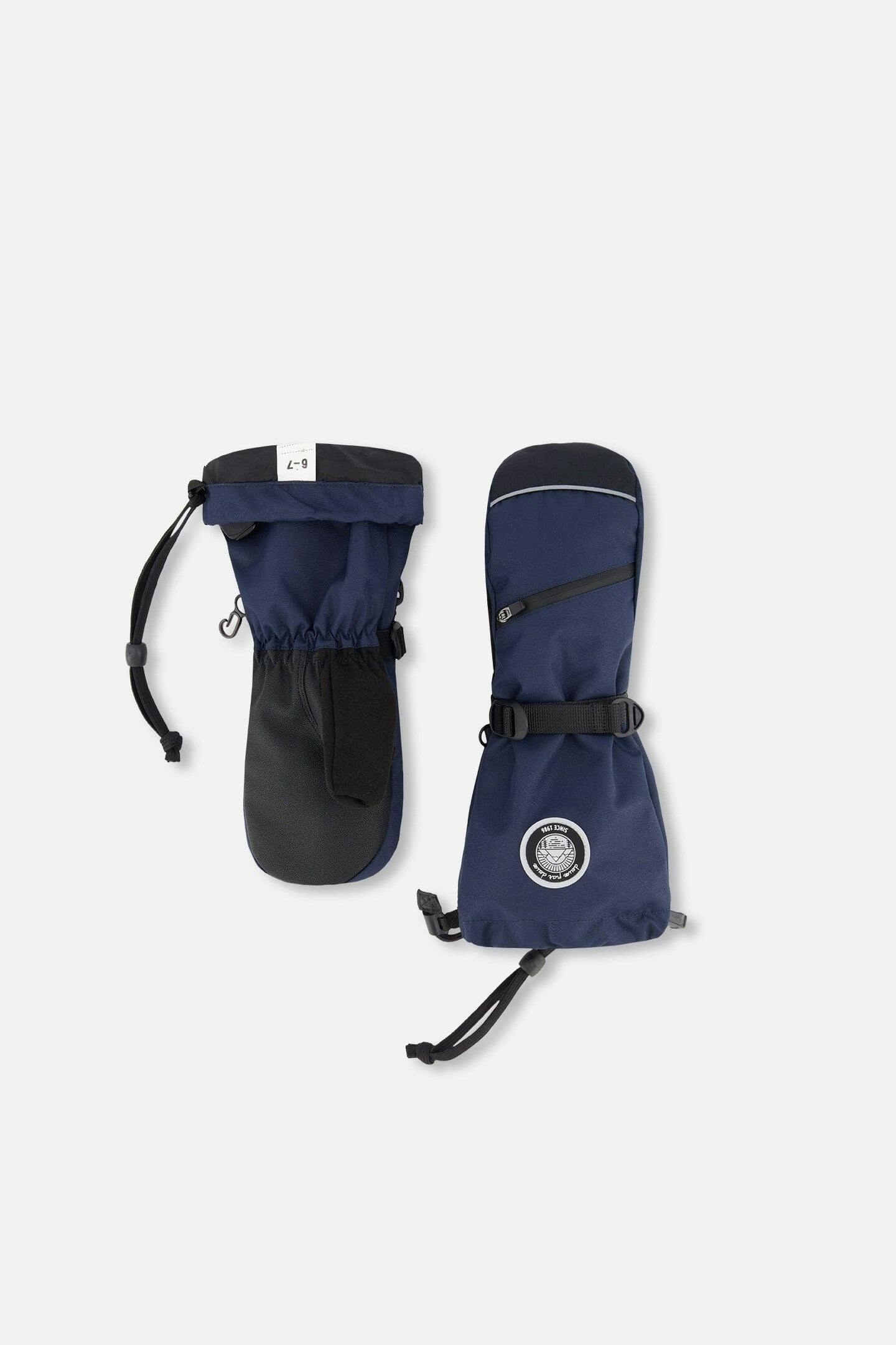 Winter Mittens Teknik Navy Blue