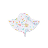 Sunny Coral Reef Fish - Wide Brim Sun Hat
