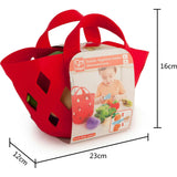 Kitchen Vegetable Basket Food Playset
