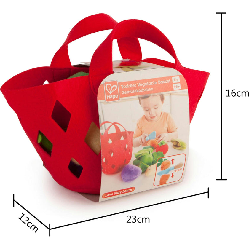 Kitchen Vegetable Basket Food Playset