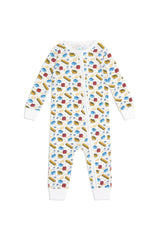 Creative Blocks Zip-up Baby Bodysuit