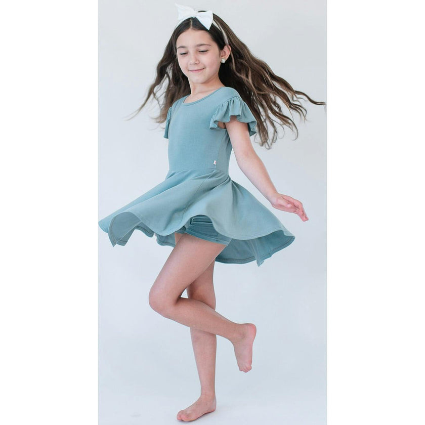Cap Sleeve Twirl Dress