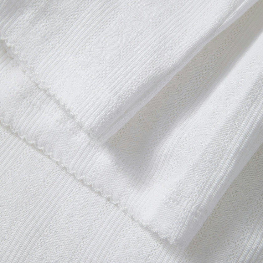 Women's Pointelle Pant in White