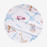 Oxford Footie Zippered One Piece