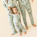 Posh Puppies Men's Luxe Pajama Pant Set