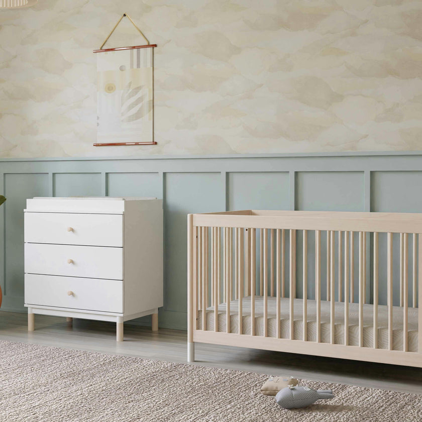 Babyletto Gelato 3-Drawer Compact Changer Dresser with Removable Changing Tray (34")