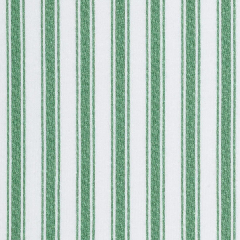 women's boxwood ticking stripe collared pima pajamas set