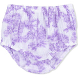 Lilac Floral - Smocked Sundress with Bloomer