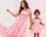 Mini Juliana Dress in Rose Trance
