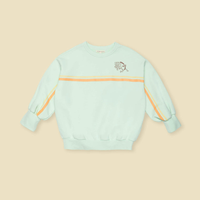Organic Weekend Sweatshirt in Frosty Jade