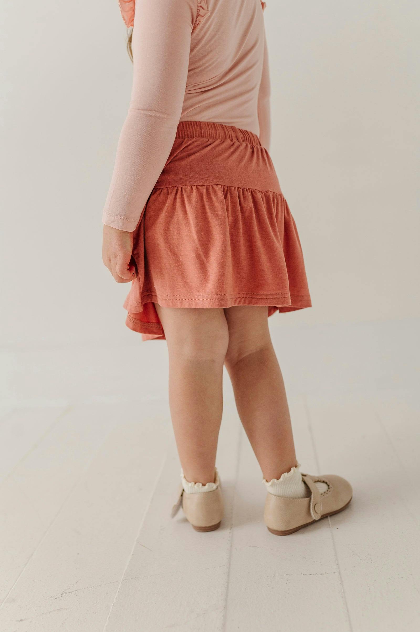 Girls Skort in Holly Dust
