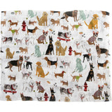 Cotton Muslin Swaddle Blanket - Woof
