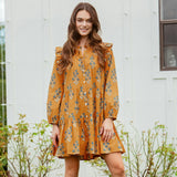 Womens Kalani Dress - Harvest Dewdrop