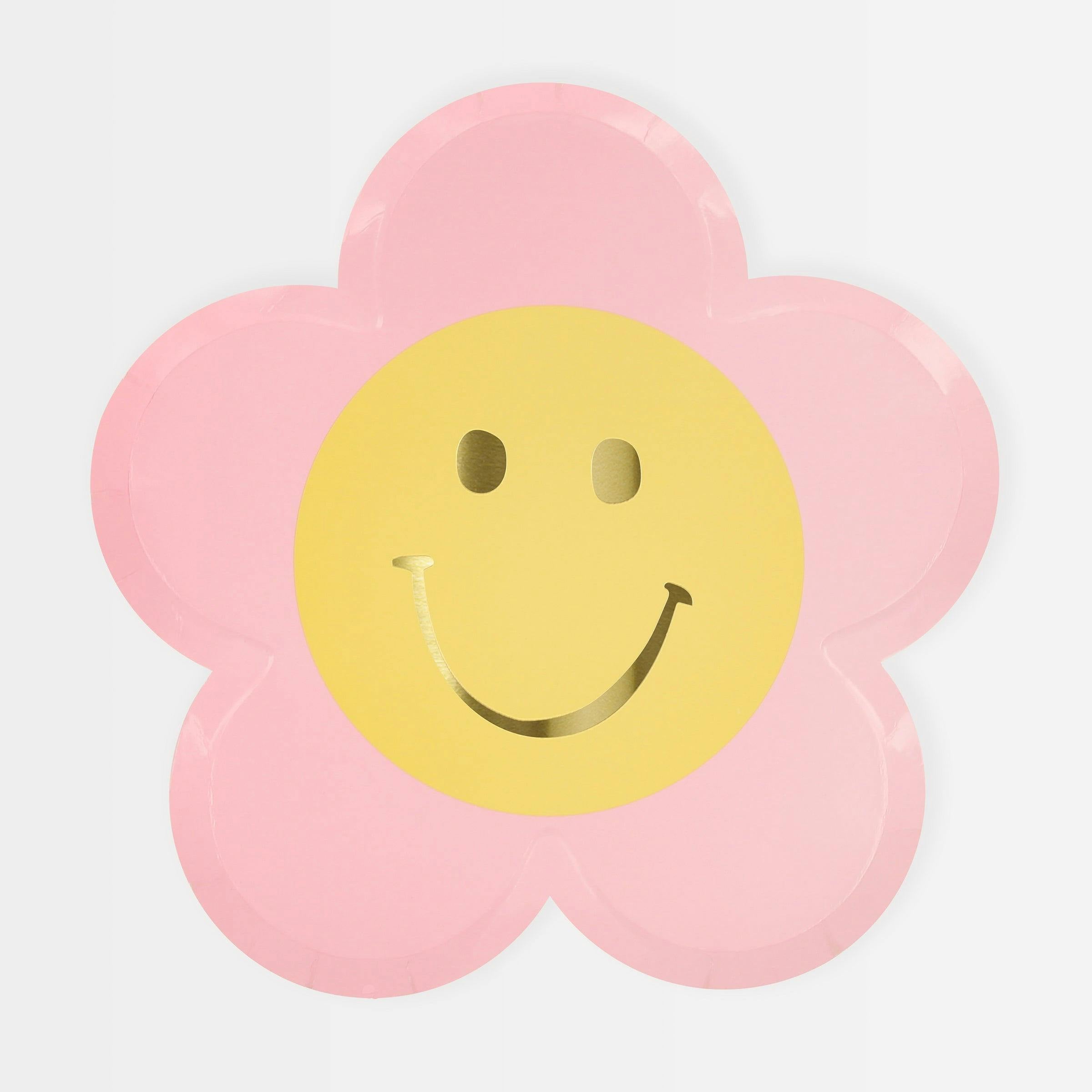 Happy Icons Flower Plates