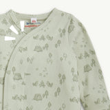 Base Camp Buddies Org Cot Mag Gown + Hat Set