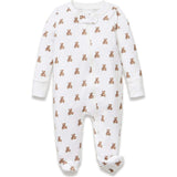 Baby's Pima Romper in Teddy Tales